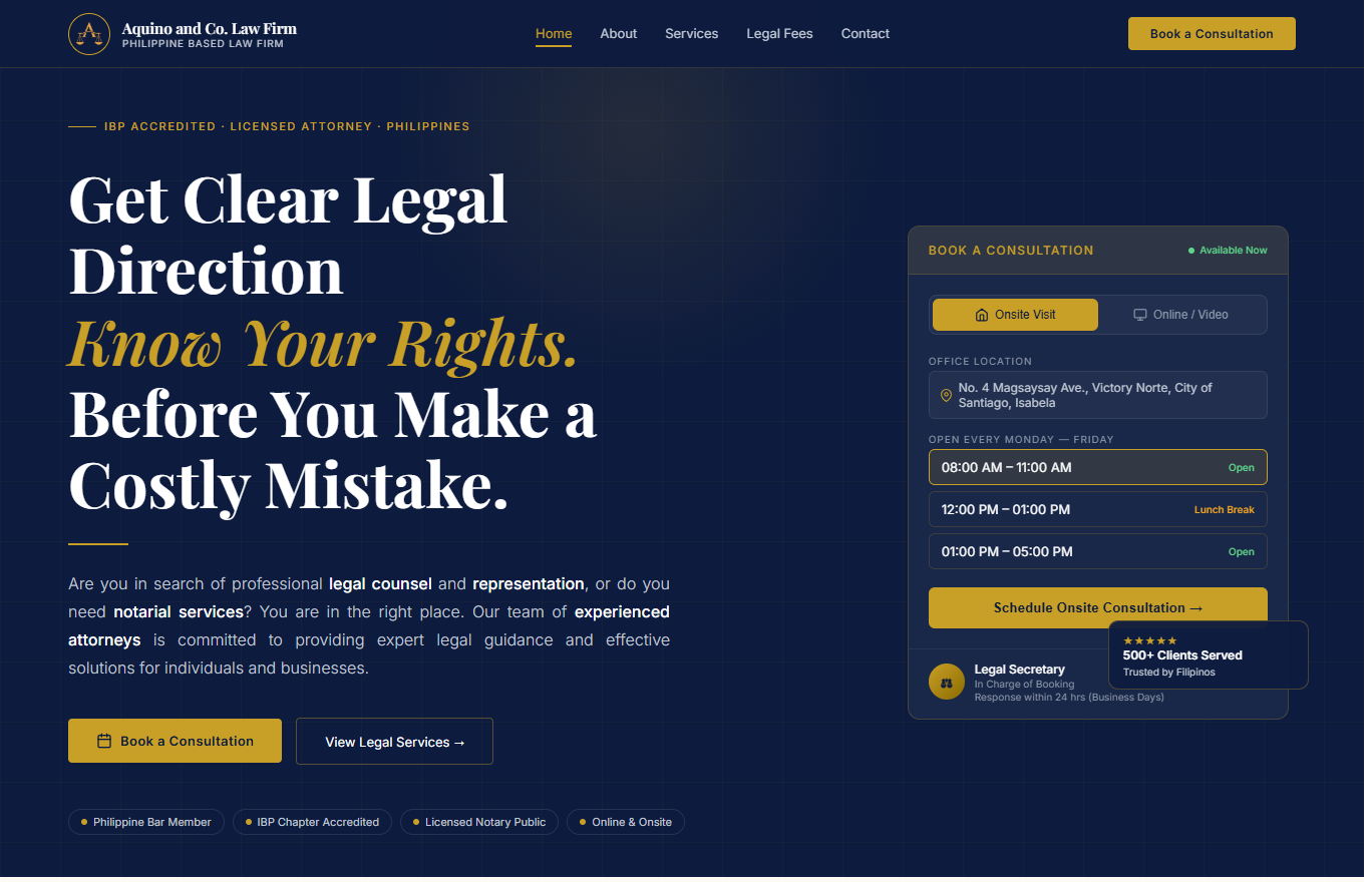 Aquino and Co. Law Firm